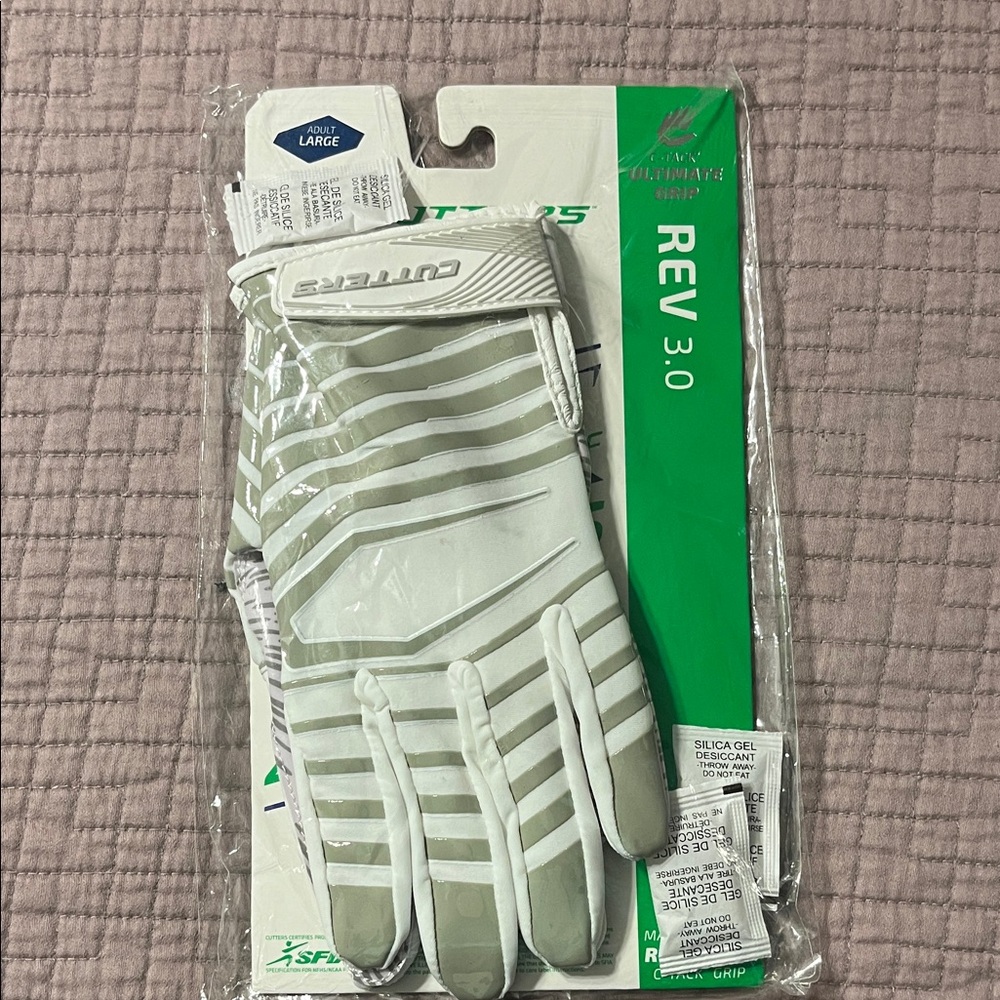 Cutter Rev 3.0 Football Gloves large